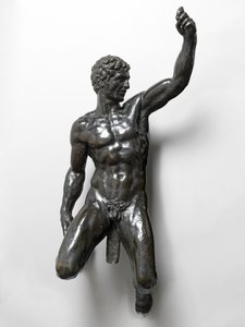 Baccanti nude che cavalcano pantere